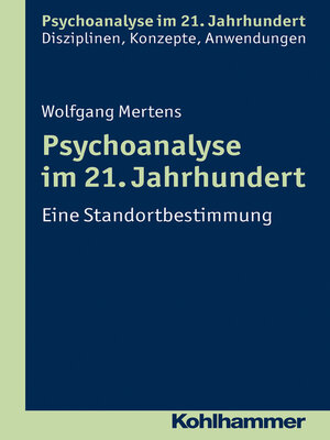 cover image of Psychoanalyse im 21. Jahrhundert